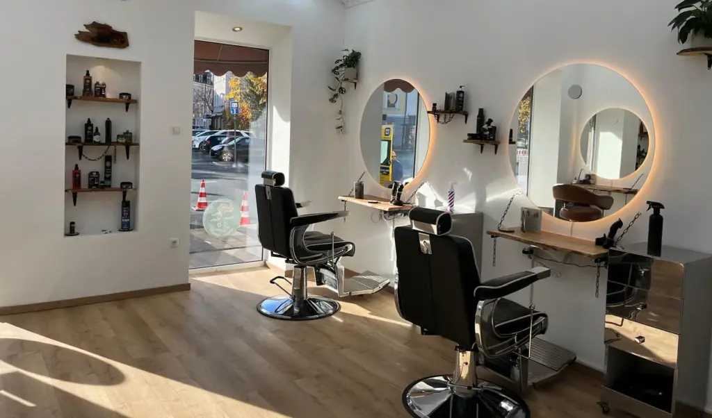 Räume vom Friseursalon Balsam Blades in Erlangen
